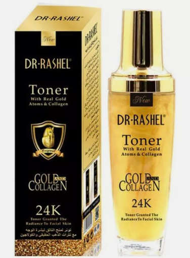 Dr. Rashel face skin 24K Gold Collagen Facial Toner 120ml Hydrating Cleanser Original