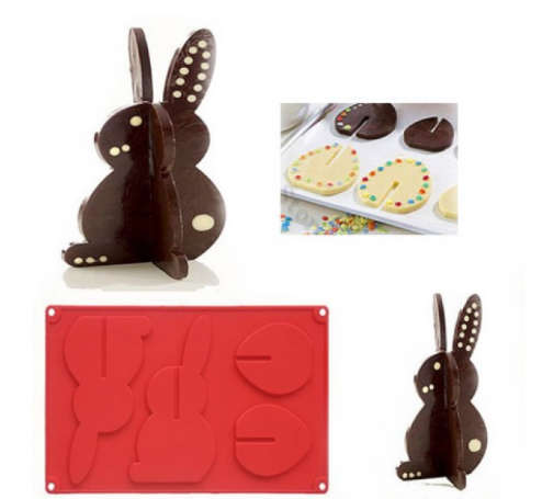 Rabbit and Egg Silicone Mold! (Easter)
