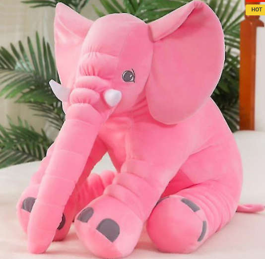 Elephant Pillow with Blanket