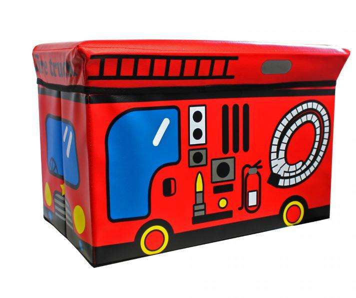 Ottoman Fireman Truck (Foldable)