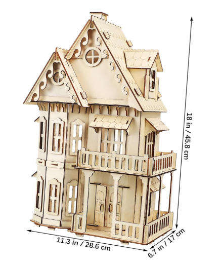 3D Gothic House Puzzle