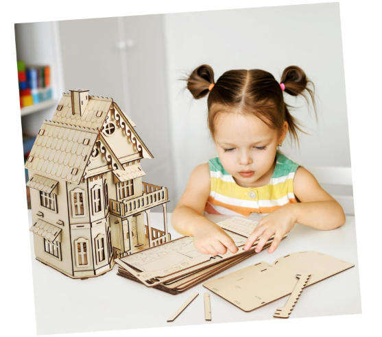 3D Gothic House Puzzle