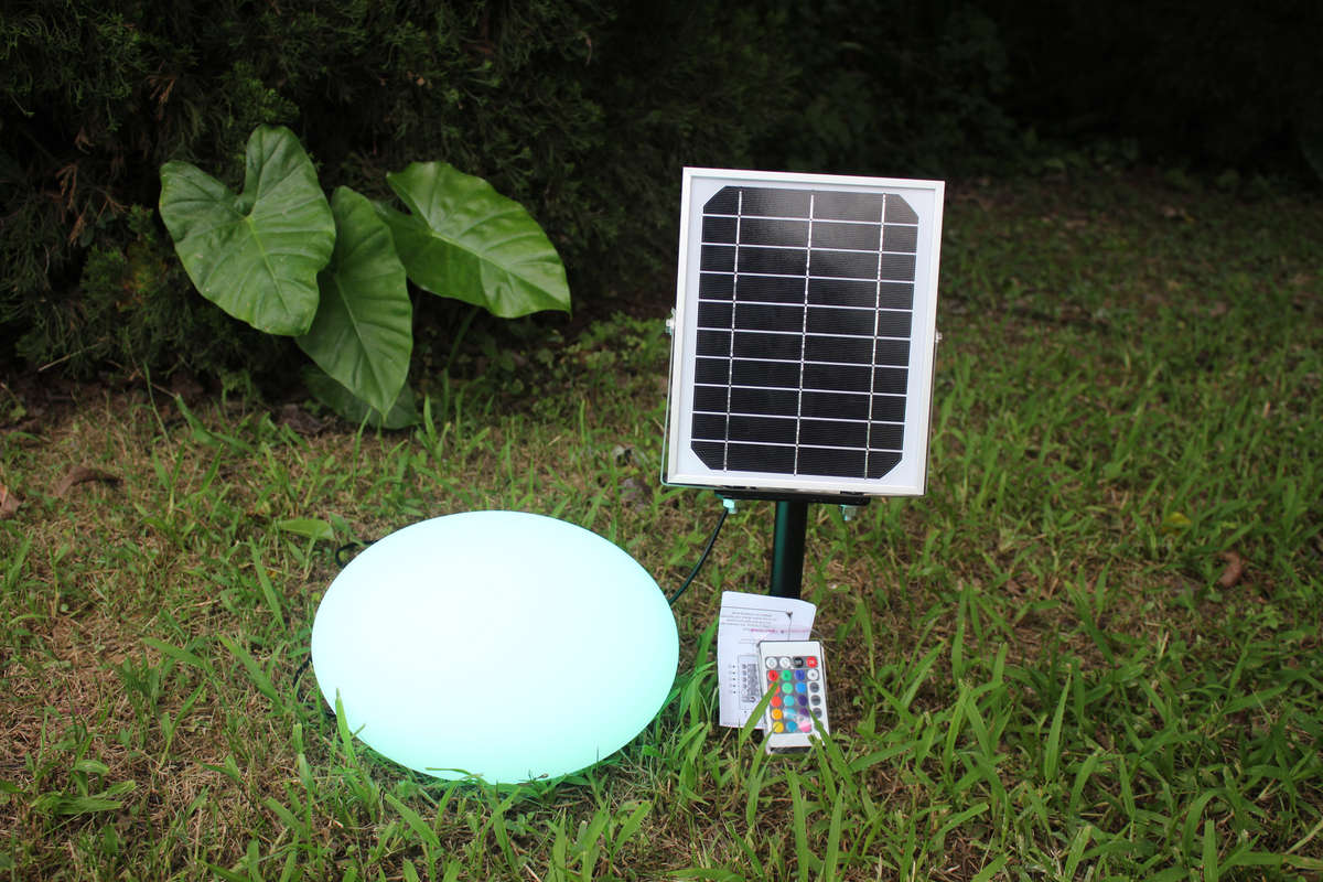 OutDoor Solar Garden Light Feature With Remote (Solar Garden Lights Original)