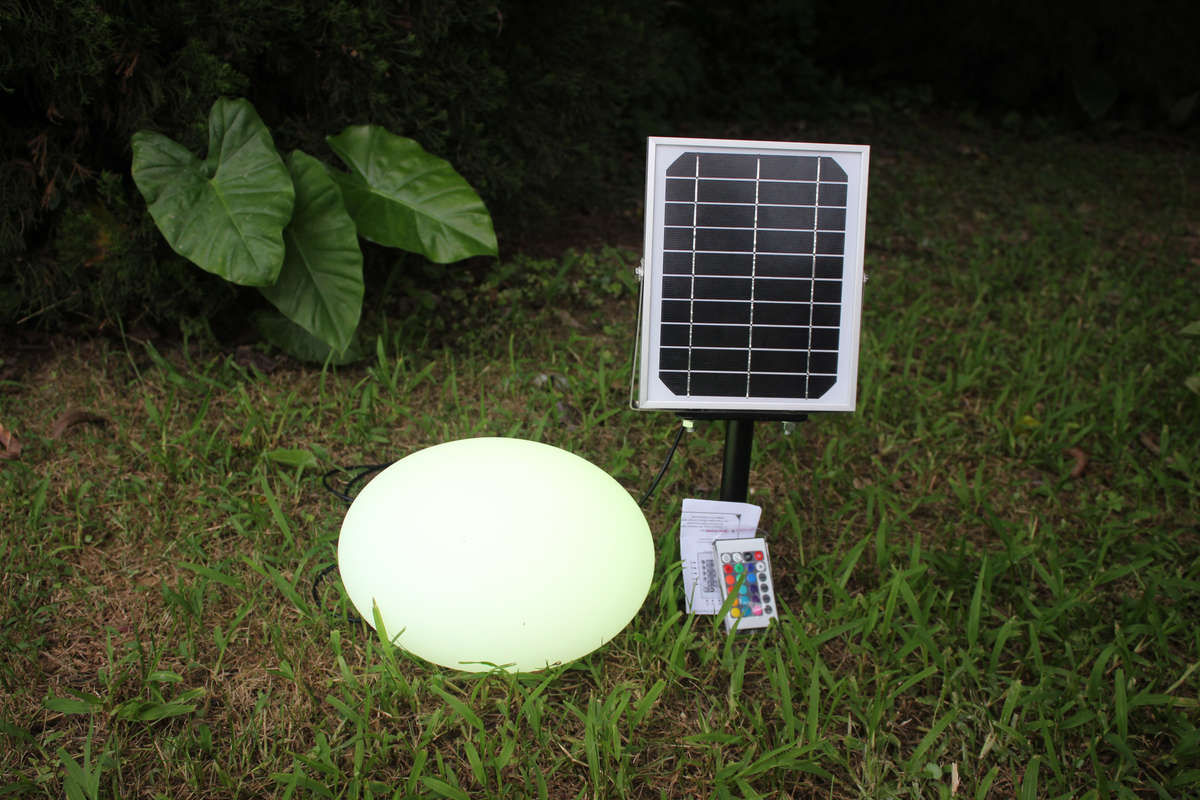 OutDoor Solar Garden Light Feature With Remote (Solar Garden Lights Original)