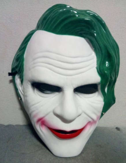 Joker Dress Up Mask (Available in Green & Red!)