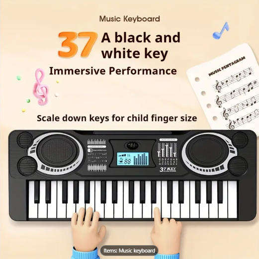 37-Key Electronic Keyboard
