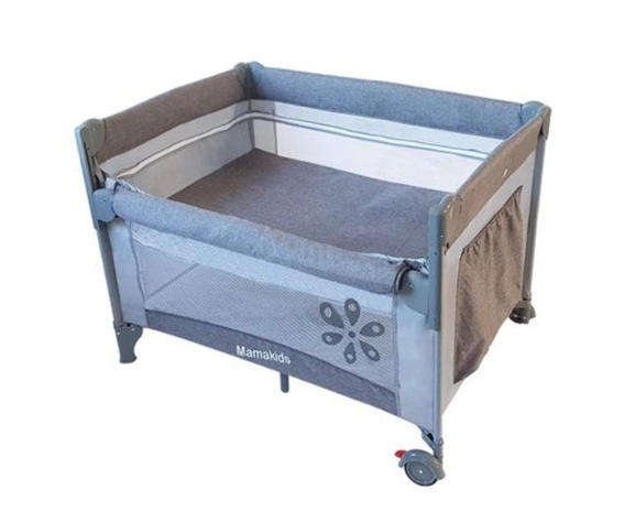 Mamakids "Dream Weaver" Bassinet & Playpen (Grey)