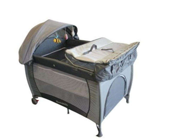 Mamakids "Dream Weaver" Bassinet & Playpen (Grey)