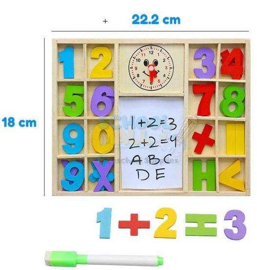Montessori Computation Study Box Wooden Toy
