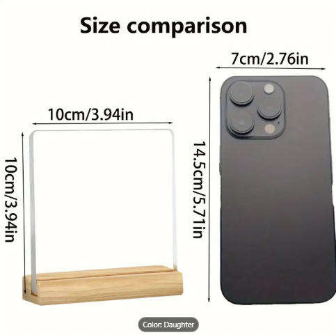 "To My Daughter" Acrylic Table Plaque