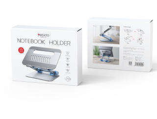 YESIDO LP04 Adjustable Aluminum Alloy Laptop Riser Desktop Stand Holder