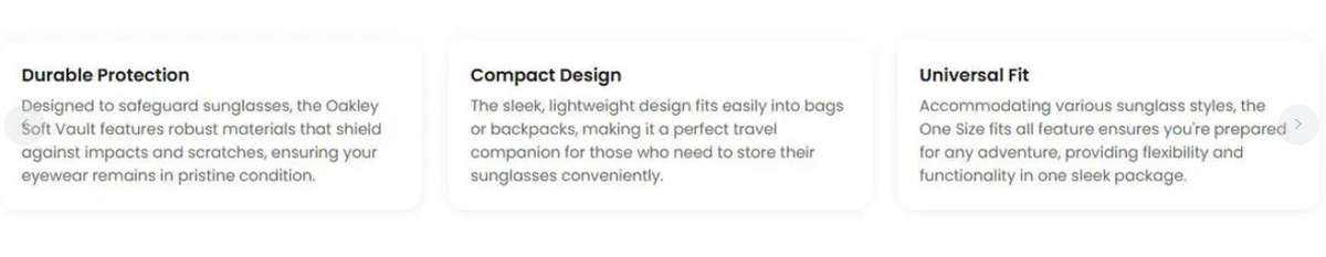 Authentic Oakley Batwolf Hard Vault Sunglasses Case