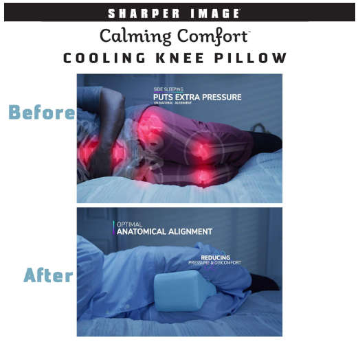 Calming Comfort Cooling Knee Pillow