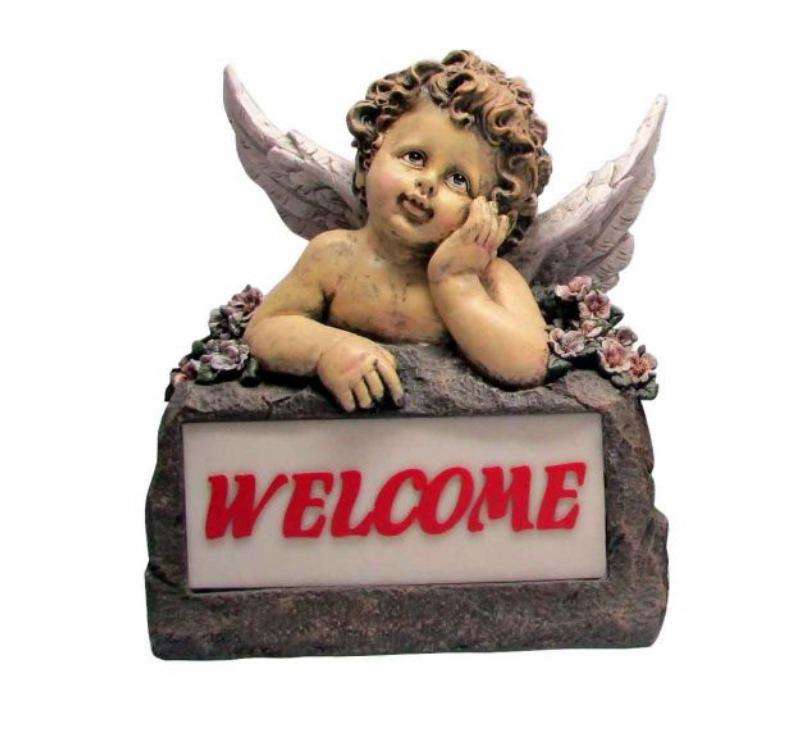 Solar Garden Welcome Angel
