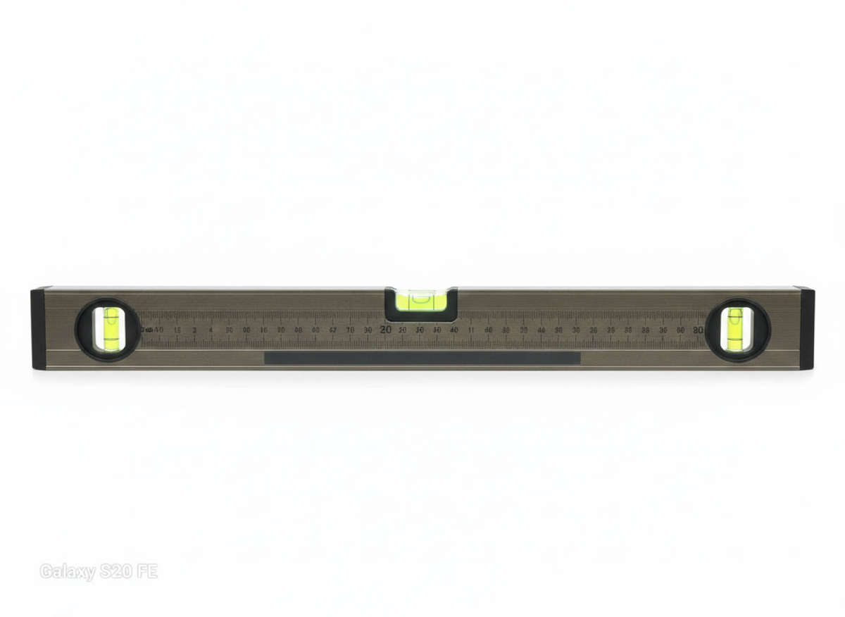 Professional High-Precision Magnetic Spirit Level Rule (60cm)