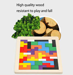 Wooden Intelligence Block (Tetris Block)