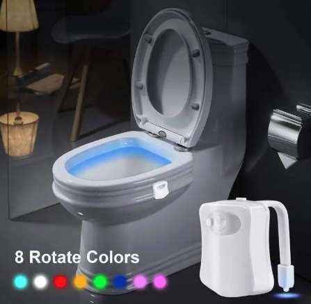 Smart Motion Sensor Toilet Night Light!