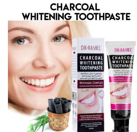 Dr.Rashel Charcoal Whitening Toothpaste