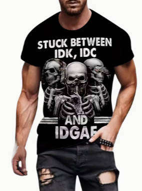 The "Decisions Are Hard" Tee: IDGAF Edition (Large Size Only)