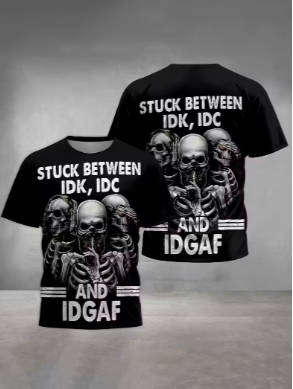 The "Decisions Are Hard" Tee: IDGAF Edition (Large Size Only)