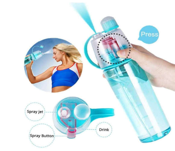 Multipurpose Spray Water Bottle 600ml