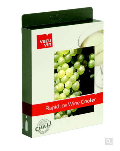 The Vacu Vin Rapid Ice Wine Chiller  (Active Chiller) Grapes