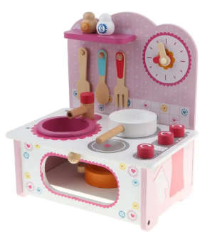 Wooden Play Kitchen