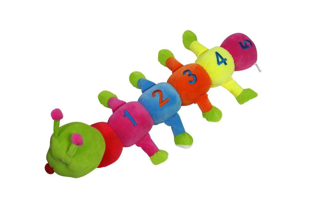 Counting Caterpillar Plush Toy