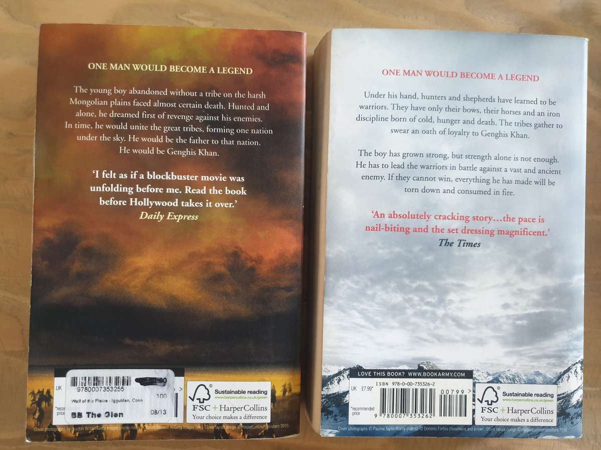 Conn Iggulden : "The Kahn Dynasty" Book Set-of-5