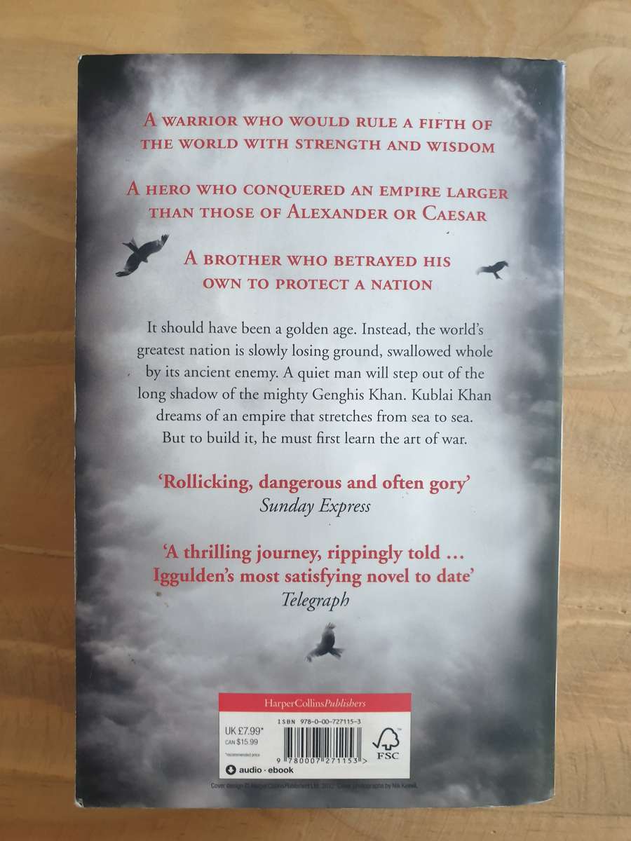 Conn Iggulden : "The Kahn Dynasty" Book Set-of-5