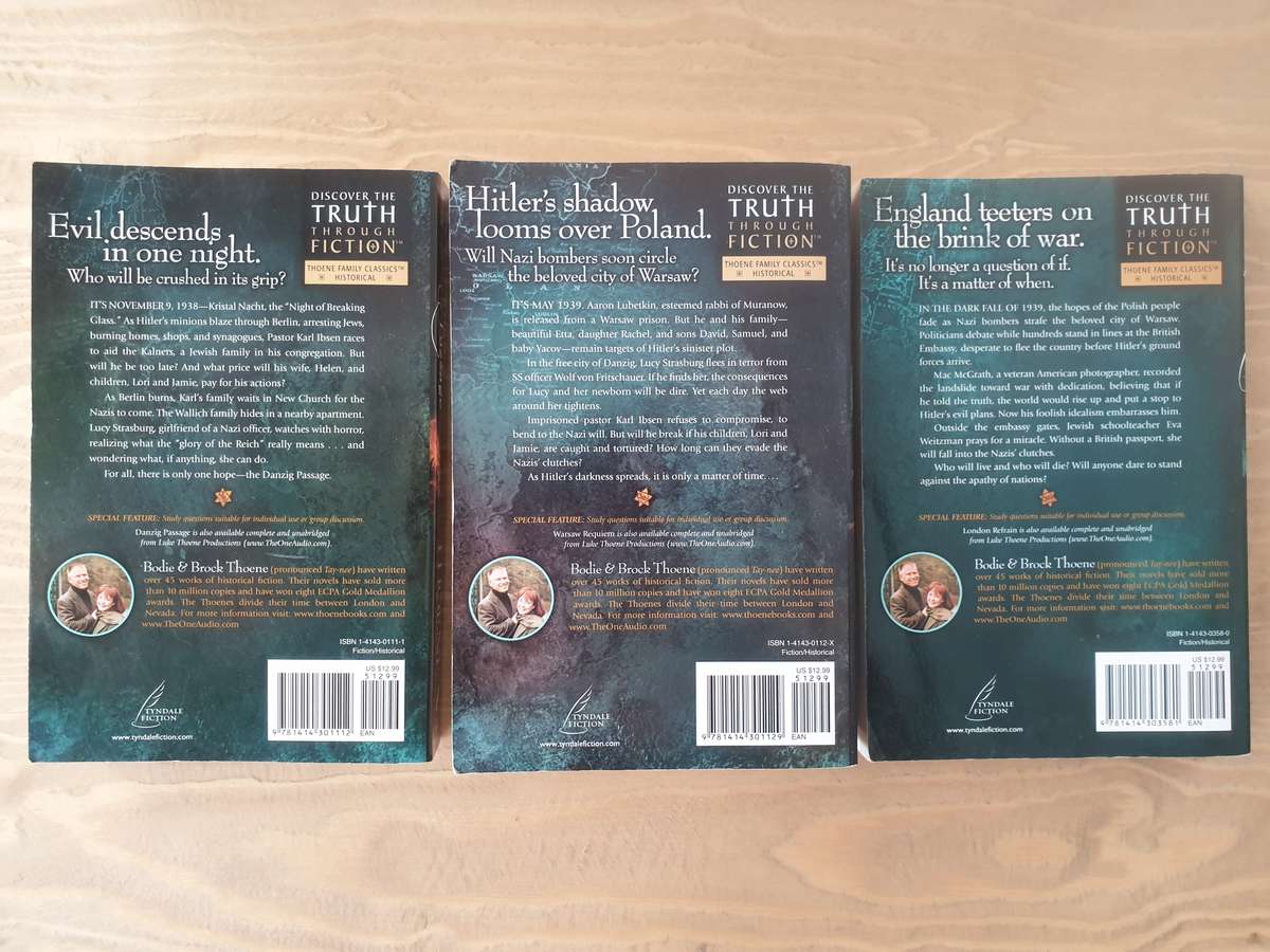 Brodie & Brock Theone : "The Zion Covenant" Book Set-of-6