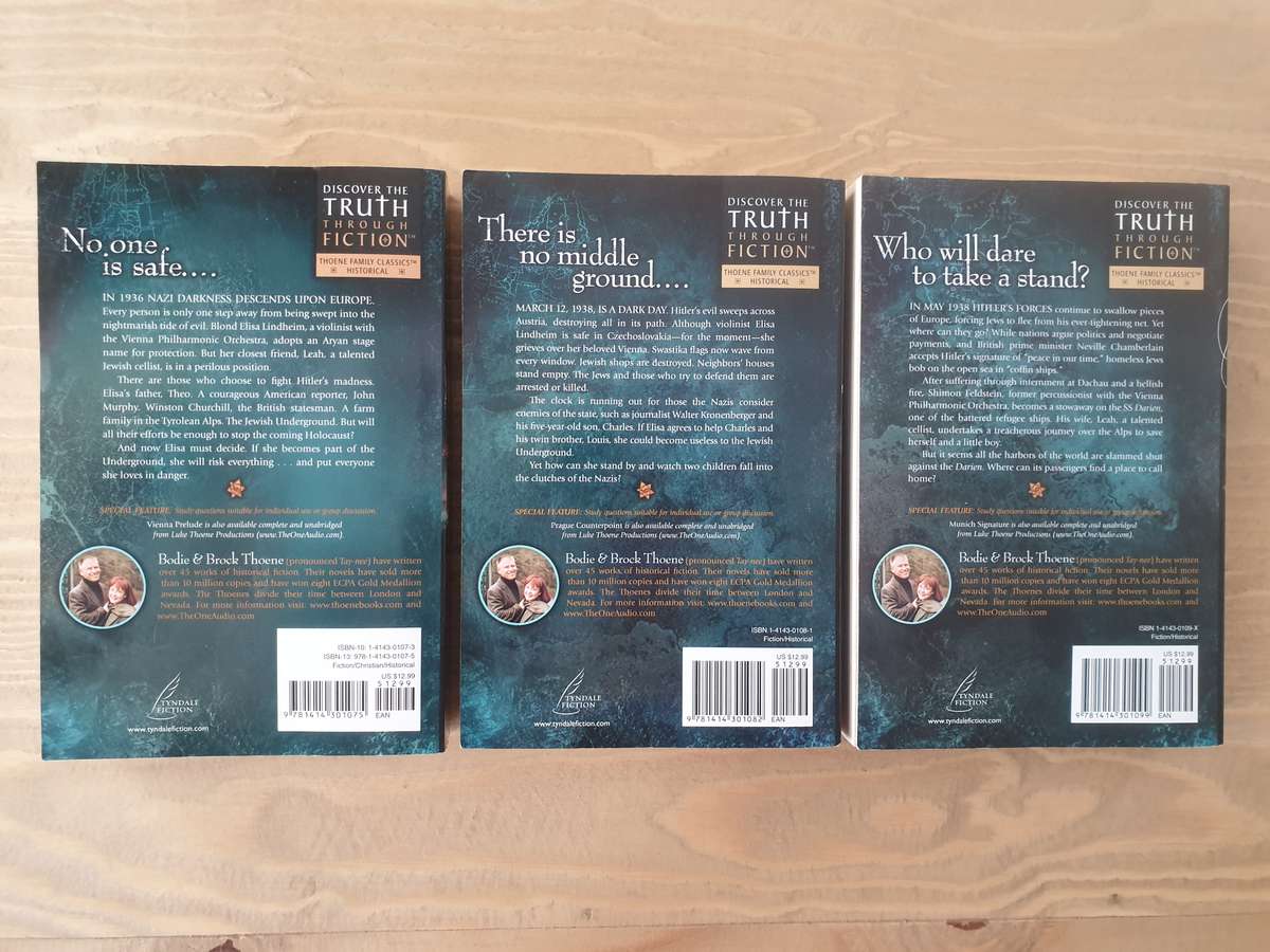 Brodie & Brock Theone : "The Zion Covenant" Book Set-of-6