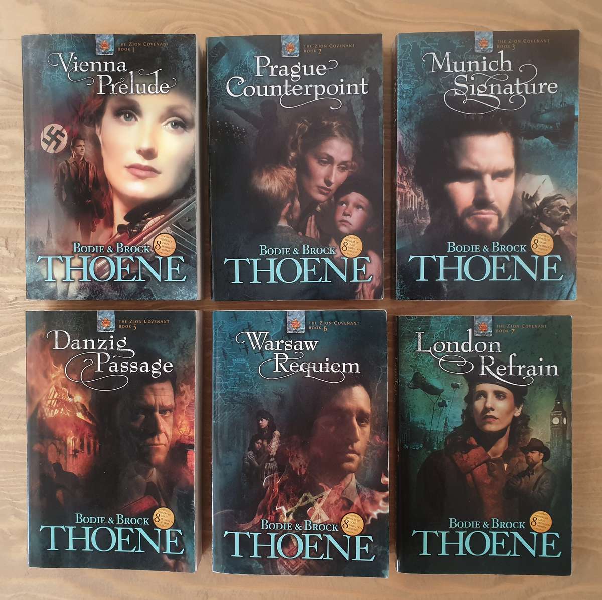 Brodie & Brock Theone : "The Zion Covenant" Book Set-of-6