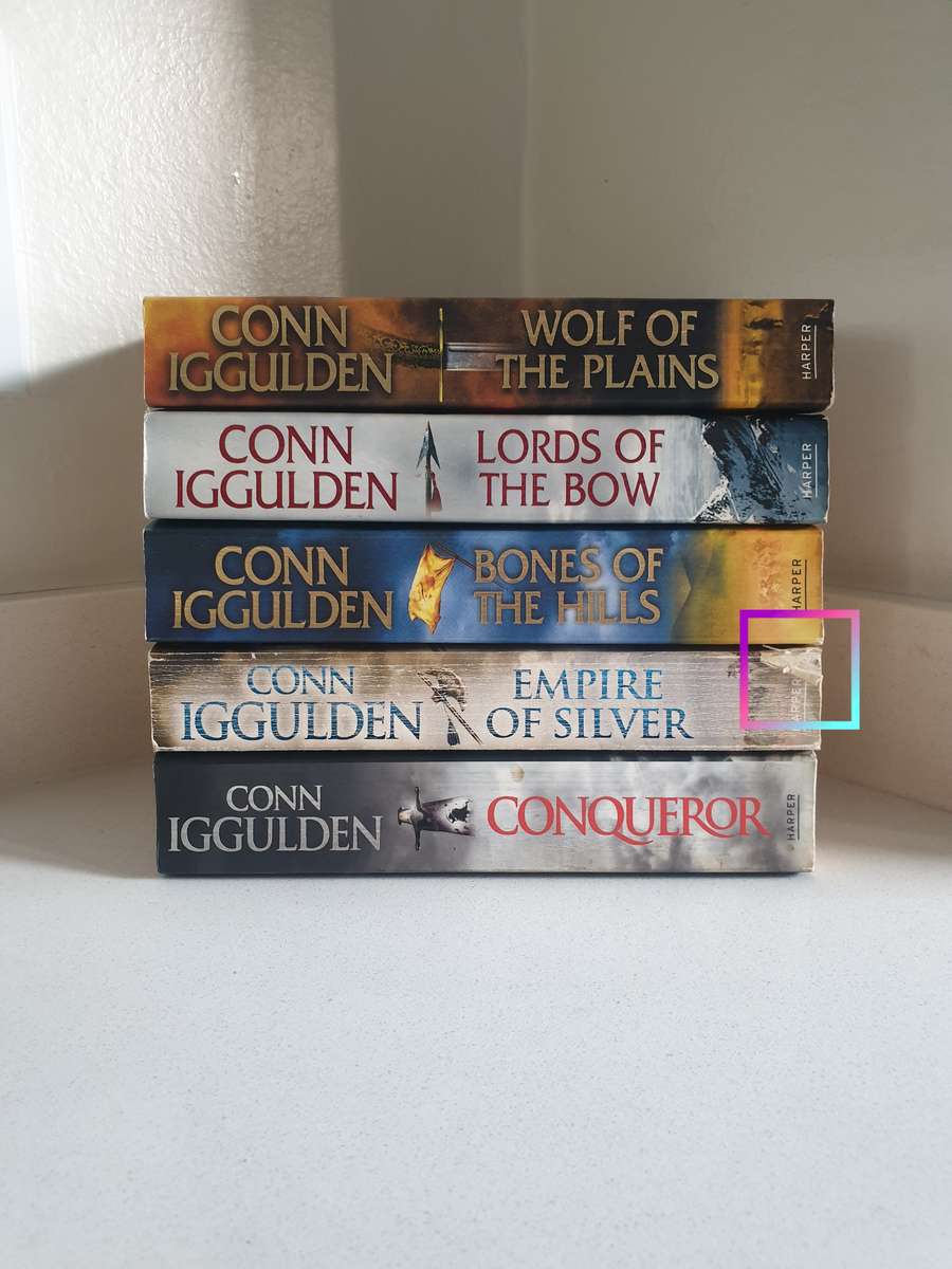 Conn Iggulden : "The Kahn Dynasty" Book Set-of-5