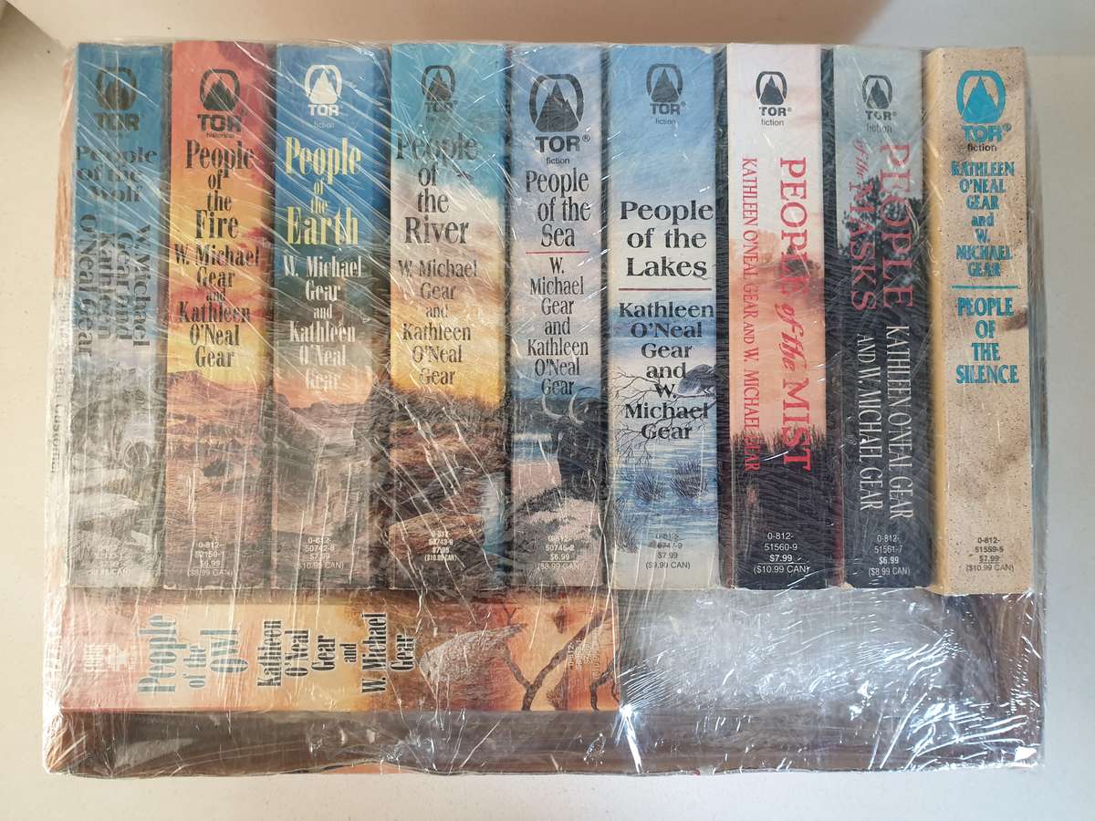 W. Michael Gear and Kathleen O'Neal Gear : North America's Forgotten Past Book Set-of-10