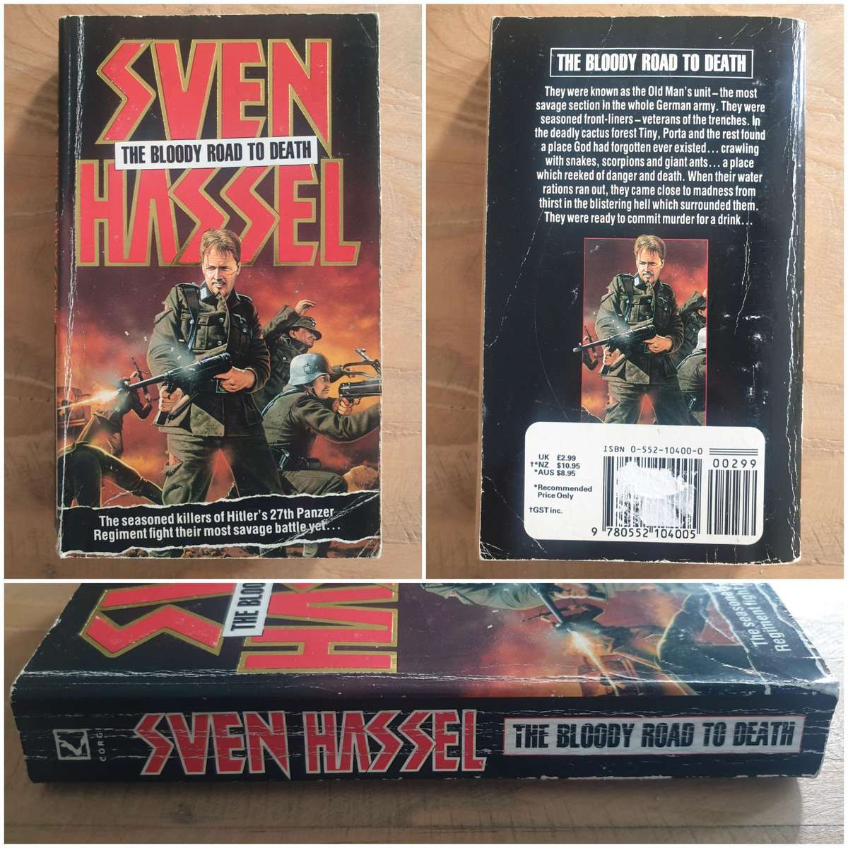 Sven Hassel's : "Legions of the Damned" Book Set-of-11