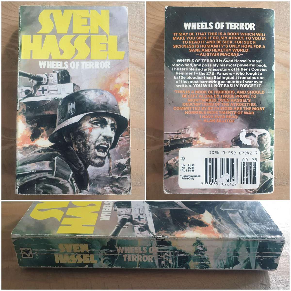 Sven Hassel's : "Legions of the Damned" Book Set-of-11