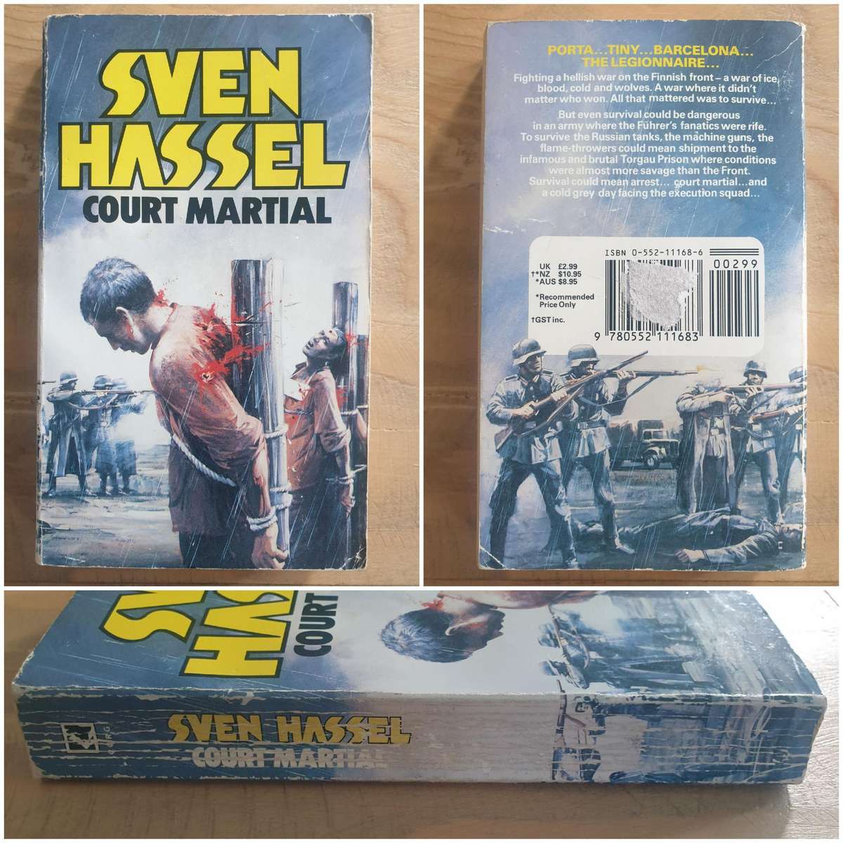 Sven Hassel's : "Legions of the Damned" Book Set-of-11