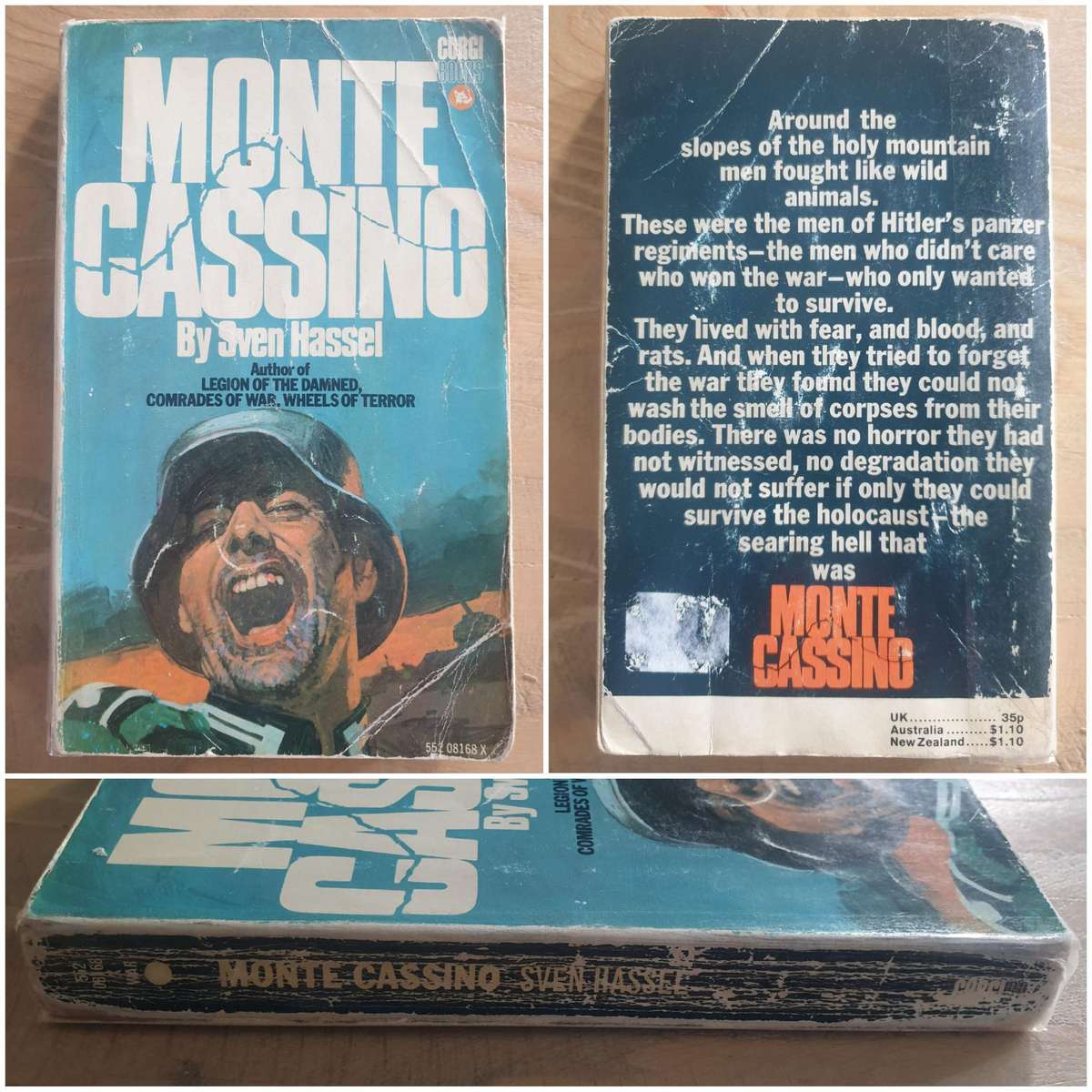 Sven Hassel's : "Legions of the Damned" Book Set-of-11