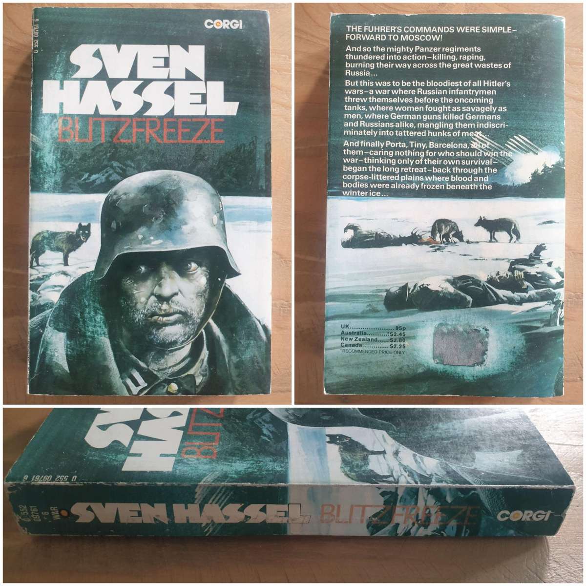 Sven Hassel's : "Legions of the Damned" Book Set-of-11