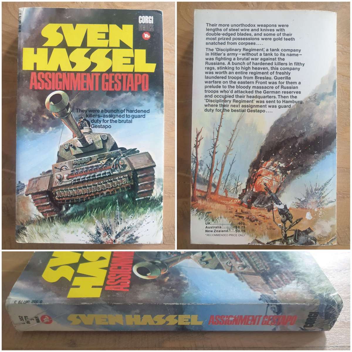 Sven Hassel's : "Legions of the Damned" Book Set-of-11