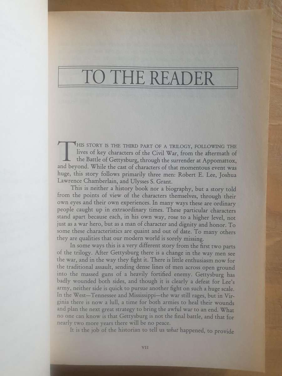 Michael Shaara & Jeff Shaara : "The Killer Angels" & "The Last Full Measure"