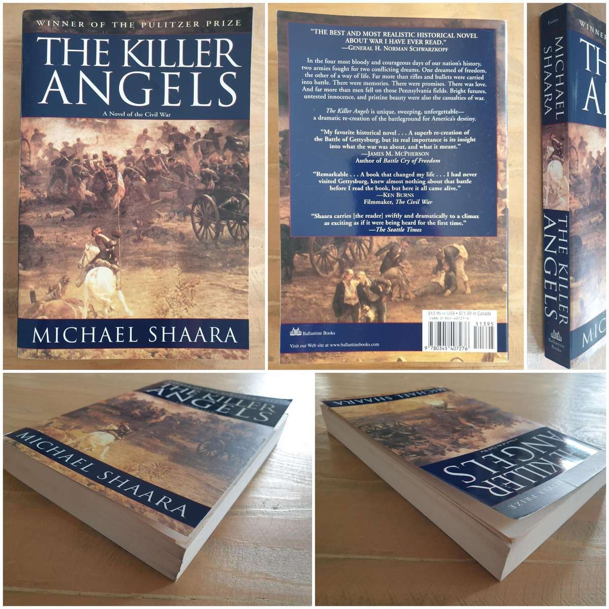 Michael Shaara & Jeff Shaara : "The Killer Angels" & "The Last Full Measure"