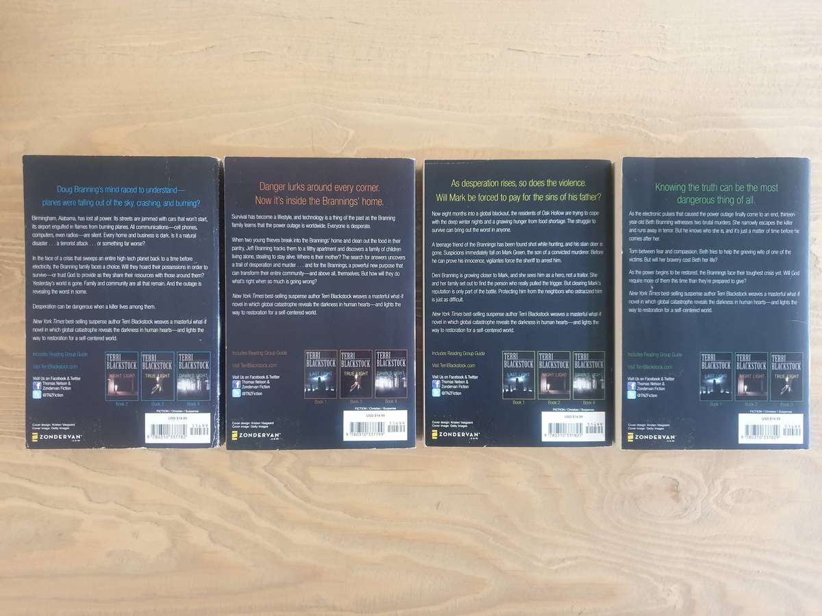 Terri Blackstock's : "Restoration" Book Set-of-4