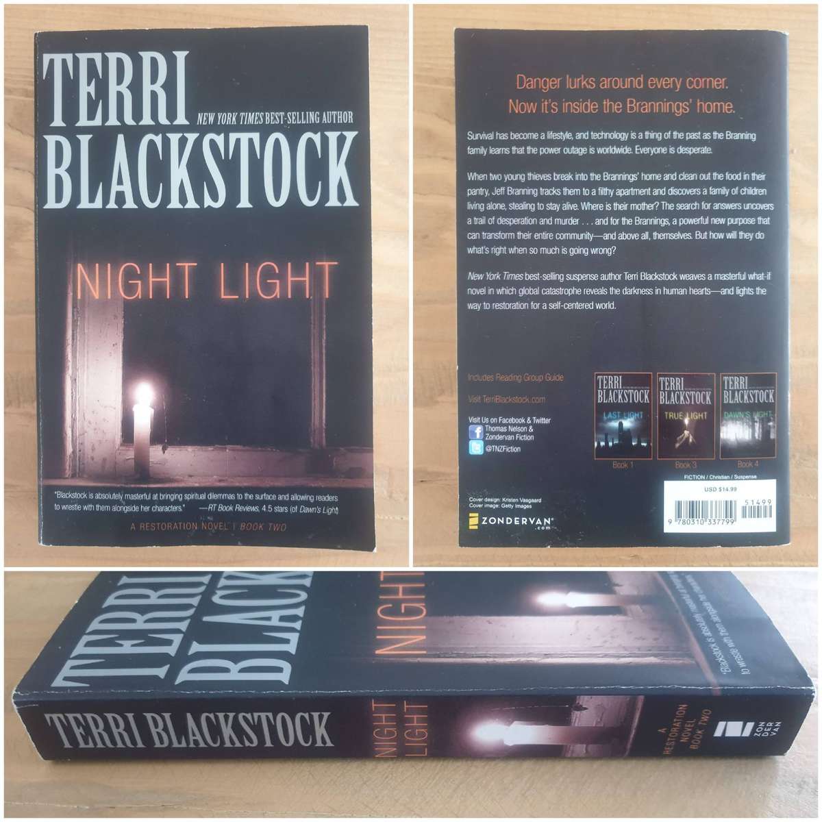 Terri Blackstock's : "Restoration" Book Set-of-4