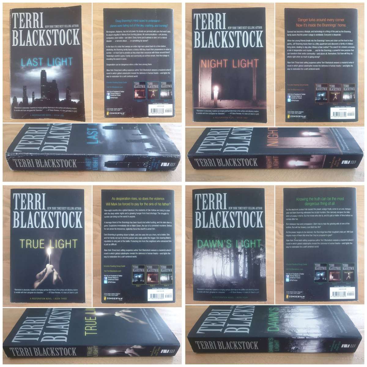 Terri Blackstock's : "Restoration" Book Set-of-4