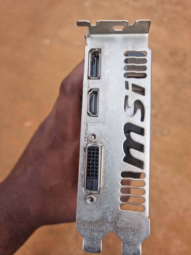 MSI GTX 1050 Ti OC 4GB Graphics Card - Secondhand