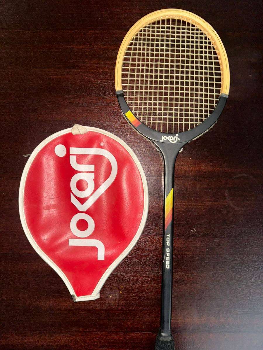 Vintage Jokari ~ Top Speed wooden squash racket