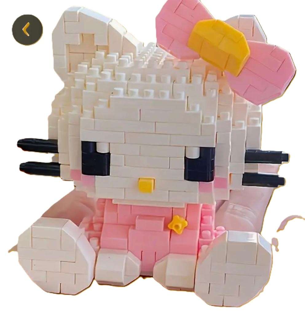 Hello Kitty Character Building Block Set HK-0202