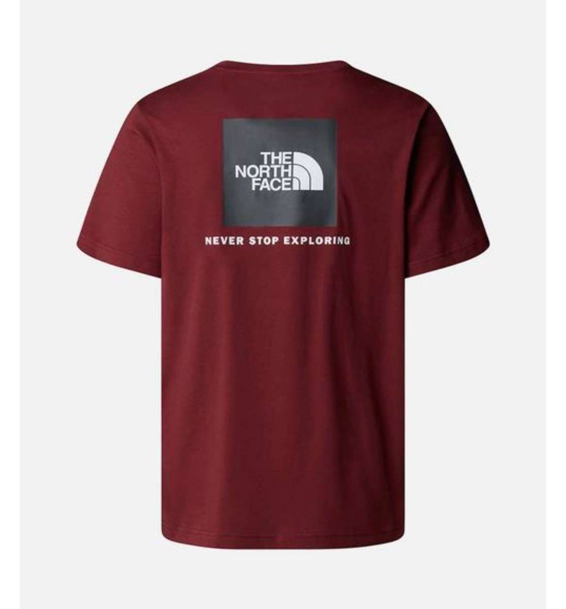 The North Face Mens S/S Box T-shirt -Sumac-Asphalt Grey